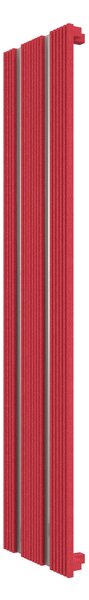 Calorifer decorativ colorat 419/1800 mm INVISIBLE 40 (include kit de instalare)-RAL 3018 TEXT