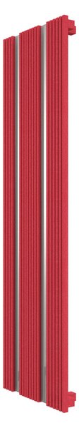 Calorifer decorativ colorat 419/1500 mm INVISIBLE 40 (include kit de instalare)-RAL 3018 TEXT