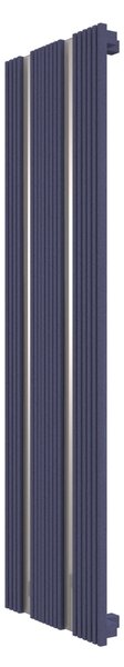 Calorifer decorativ colorat 419/1500 mm INVISIBLE 40 (include kit de instalare)-RAL 5003 SOFT TEXT