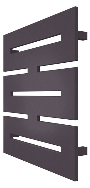 Calorifer decorativ colorat 500/520 mm LYA (include kit de instalare)-RAL 4007 TEXT