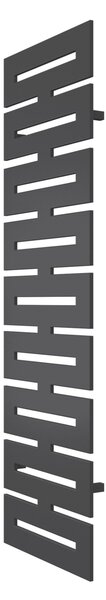 Calorifer decorativ colorat 500/1600 mm LYA (include kit de instalare)-RAL 9005 MAT