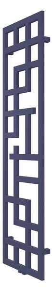 Calorifer decorativ colorat 490/1690 mm MAZE (include kit de instalare)-RAL 5003 SOFT TEXT