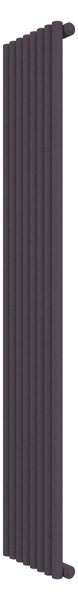 Calorifer decorativ colorat 363/1800 mm MEGA MONOTUBO (include kit de instalare)-RAL 4007 TEXT