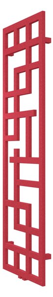 Calorifer decorativ colorat 490/1690 mm MAZE (include kit de instalare)-RAL 3018 TEXT