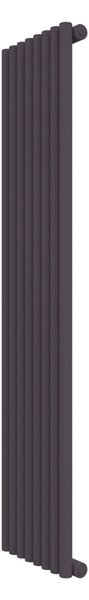 Calorifer decorativ colorat 363/1500 mm MEGA MONOTUBO (include kit de instalare)-RAL 4007 TEXT