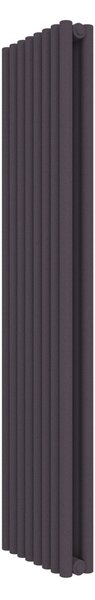 Calorifer decorativ colorat 363/1500 mm MEGA BITUBO (include kit de instalare)-RAL 4007 TEXT