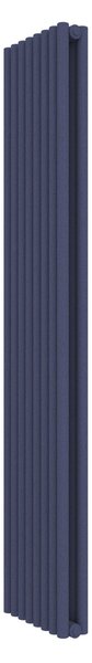 Calorifer decorativ colorat 363/1800 mm MEGA BITUBO (include kit de instalare)-RAL 5003 SOFT TEXT