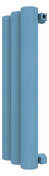 Calorifer decorativ colorat 287/800 mm MEGA BURLANI (include kit de instalare)-RAL 5024 TEXT