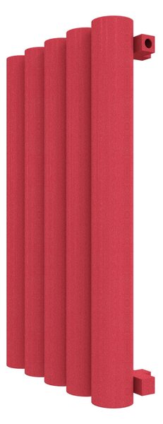 Calorifer decorativ colorat 485/800 mm MEGA BURLANI (include kit de instalare)-RAL 3018 TEXT