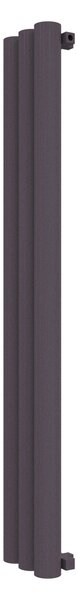 Calorifer decorativ colorat 287/1800 MEGA BURLANI (include kit de instalare)-RAL 4007 TEXT