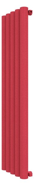 Calorifer decorativ colorat 485/1800 mm MEGA BURLANI (include kit de instalare)-RAL 3018 TEXT