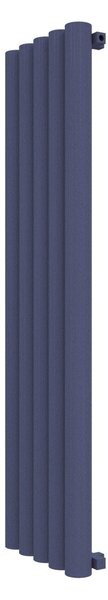 Calorifer decorativ colorat 485/1800 mm MEGA BURLANI (include kit de instalare)-RAL 5003 SOFT TEXT