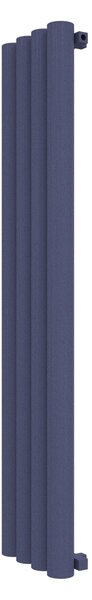 Calorifer decorativ colorat 386/1800 mm MEGA BURLANI (include kit de instalare)-RAL 5003 SOFT TEXT