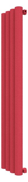 Calorifer decorativ colorat 386/1800 mm MEGA BURLANI (include kit de instalare)-RAL 3018 TEXT