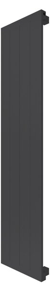 Calorifer decorativ colorat 280/1200 mm NOVA (include kit de instalare)-RAL 9005 MAT