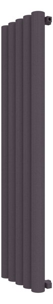 Calorifer decorativ colorat 485/1800 mm MEGA BURLANI (include kit de instalare)-RAL 4007 TEXT