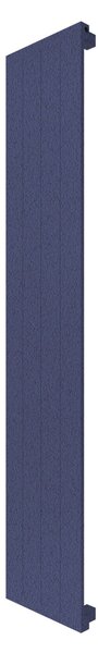 Calorifer decorativ colorat 280/1500 mm NOVA (include kit de instalare)-RAL 5003 SOFT TEXT
