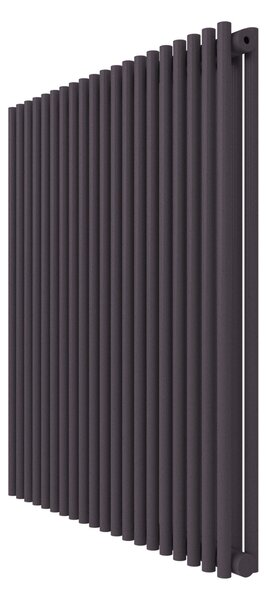 Calorifer decorativ colorat 903/1000 mm SLIM BITUBO (include kit de instalare)-RAL 4007 TEXT