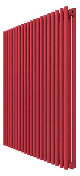 Calorifer decorativ colorat 903/1000 mm SLIM BITUBO (include kit de instalare)-RAL 3018 TEXT
