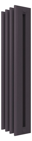 Calorifer decorativ colorat 180/800 mm TOSCA 15 (include kit de instalare)-RAL 4007 TEXT