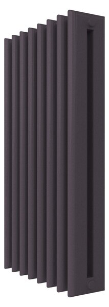 Calorifer decorativ colorat 345/800 mm TOSCA 20 (include kit de instalare)-RAL 4007 TEXT