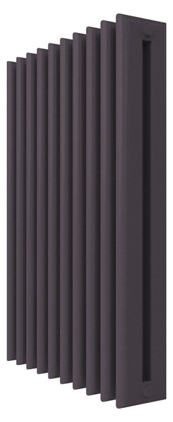 Calorifer decorativ colorat 435/800 mm TOSCA 15 (include kit de instalare)-RAL 4007 TEXT