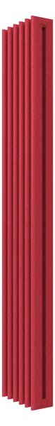 Calorifer decorativ colorat 255/1500 mm TOSCA 15 (include kit de instalare)-RAL 3018 TEXT