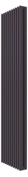Calorifer decorativ colorat 435/1800 mm TOSCA 15 (include kit de instalare)-RAL 4007 TEXT