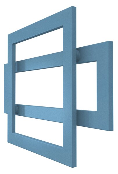 Calorifer decorativ colorat 900/600 mm COMBI (include kit de instalare)-RAL 5024 TEXT