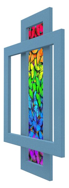 Calorifer decorativ colorat 600/900 mm COMBI GLASS (include kit de instalare)-RAL 5024 TEXT