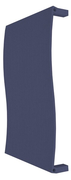 Calorifer decorativ colorat 520/850 mm WAVE (include kit de instalare)-RAL 5003 SOFT TEXT