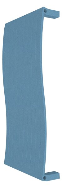 Calorifer decorativ colorat 400/850 mm WAVE (include kit de instalare)-RAL 5024 TEXT