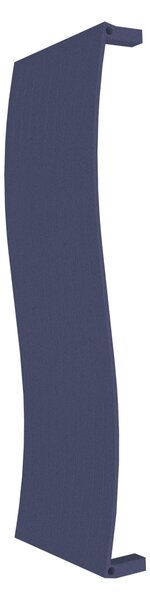 Calorifer decorativ colorat 400/1200 mm WAVE (include kit de instalare)-RAL 5003 SOFT TEXT
