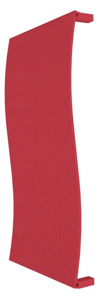 Calorifer decorativ colorat 600/1200 mm WAVE (include kit de instalare)-RAL 3018 TEXT