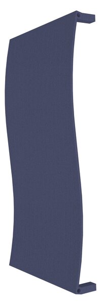 Calorifer decorativ colorat 600/1200 mm WAVE (include kit de instalare)-RAL 5003 SOFT TEXT