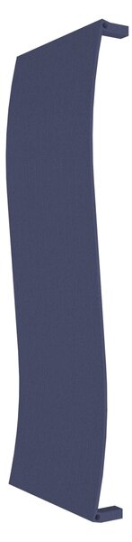 Calorifer decorativ colorat 520/1500 mm WAVE (include kit de instalare)-RAL 5003 SOFT TEXT