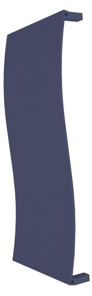Calorifer decorativ colorat 520/1200 mm WAVE (include kit de instalare)-RAL 5003 SOFT TEXT