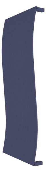 Calorifer decorativ colorat 600/1500 mm WAVE (include kit de instalare)-RAL 5003 SOFT TEXT