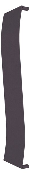 Calorifer decorativ colorat 400/1800 mm WAVE (include kit de instalare)-RAL 4007 TEXT