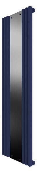 Calorifer decorativ colorat 535/1500 mm VERTICA D MIRROR (include kit de instalare)-RAL 5003 SOFT TEXT