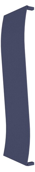Calorifer decorativ colorat 520/1800 mm WAVE (include kit de instalare)-RAL 5003 SOFT TEXT
