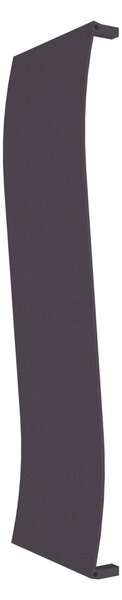 Calorifer decorativ colorat 520/1800 mm WAVE (include kit de instalare)-RAL 4007 TEXT