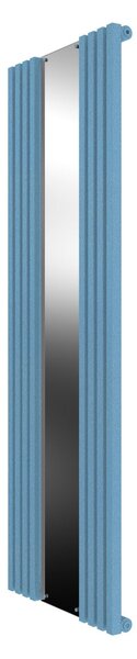 Calorifer decorativ colorat 625/1800 mm VERTICA D MIRROR (include kit de instalare)-RAL 5024 TEXT