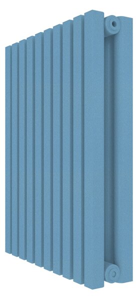 Calorifer decorativ colorat 445/600 mm VERTICA D BI (include kit de instalare)-RAL 5024 TEXT