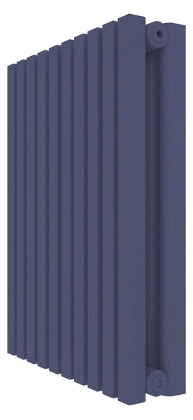 Calorifer decorativ colorat 445/600 mm VERTICA D BI (include kit de instalare)-RAL 5003 SOFT TEXT