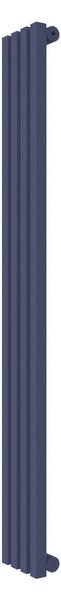 Calorifer decorativ colorat 175/1500 mm VERTICA D (include kit de instalare)-RAL 5003 SOFT TEXT