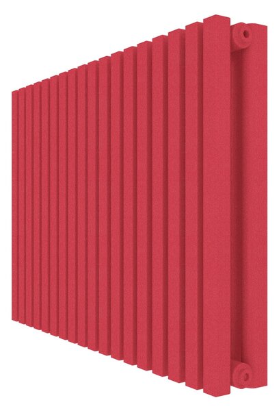 Calorifer decorativ colorat 815/600 mm VERTICA D BI (include kit de instalare)-RAL 3018 TEXT