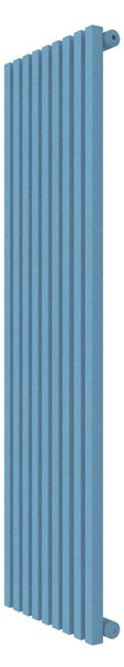 Calorifer decorativ colorat 445/1500 mm VERTICA D (include kit de instalare)-RAL 5024 TEXT