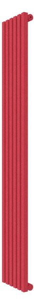 Calorifer decorativ colorat 265/1800 mm VERTICA D (include kit de instalare)-RAL 3018 TEXT