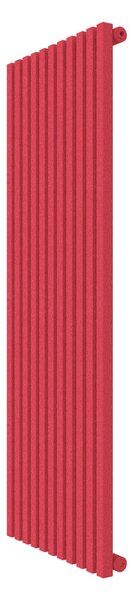 Calorifer decorativ colorat 535/1500 mm VERTICA D (include kit de instalare)-RAL 3018 TEXT